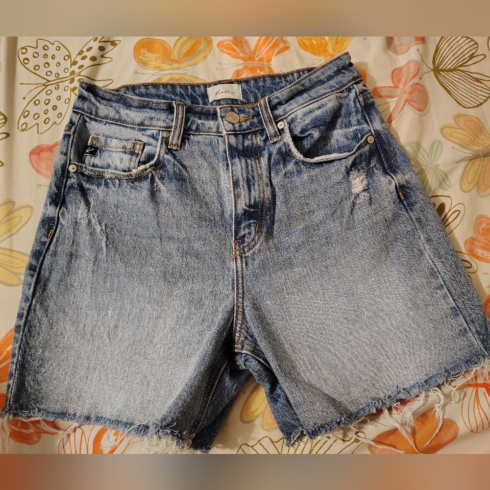 Kancan Denim Blue Women's Shorts